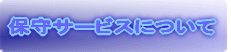 保守サービスについて